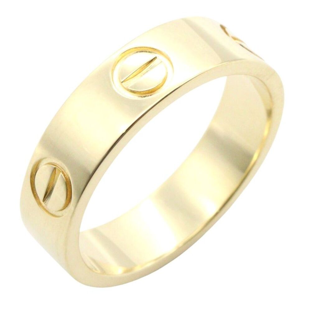 Cartier Love Ring K18 Yellow Gold